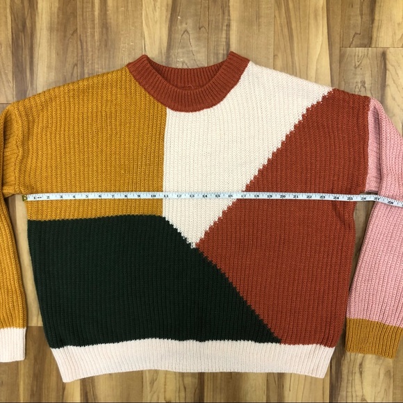 Hem & Thread Color block Crewneck sweater - Picture 10 of 13